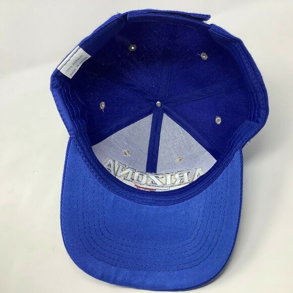 Arizona United States Spellout Strapback Adjustable Trucker Hat Blue Acrylic - Picture 7 of 8